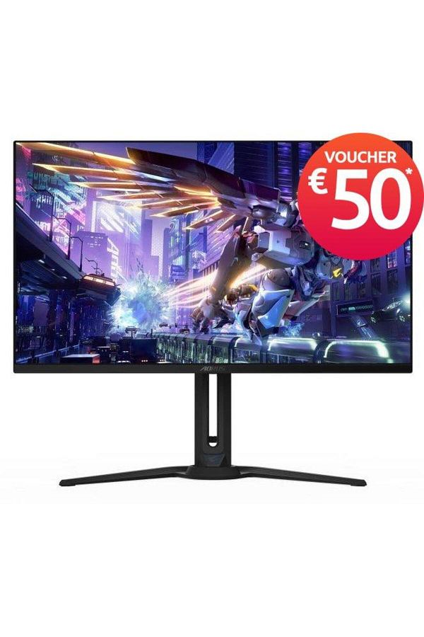 Gigabyte-Monitor Gaming QD-OLED Gigabyte 31,5" FO32U2P, UHD 3840x2160, HDMI, DisplayPort, 240 Hz 1