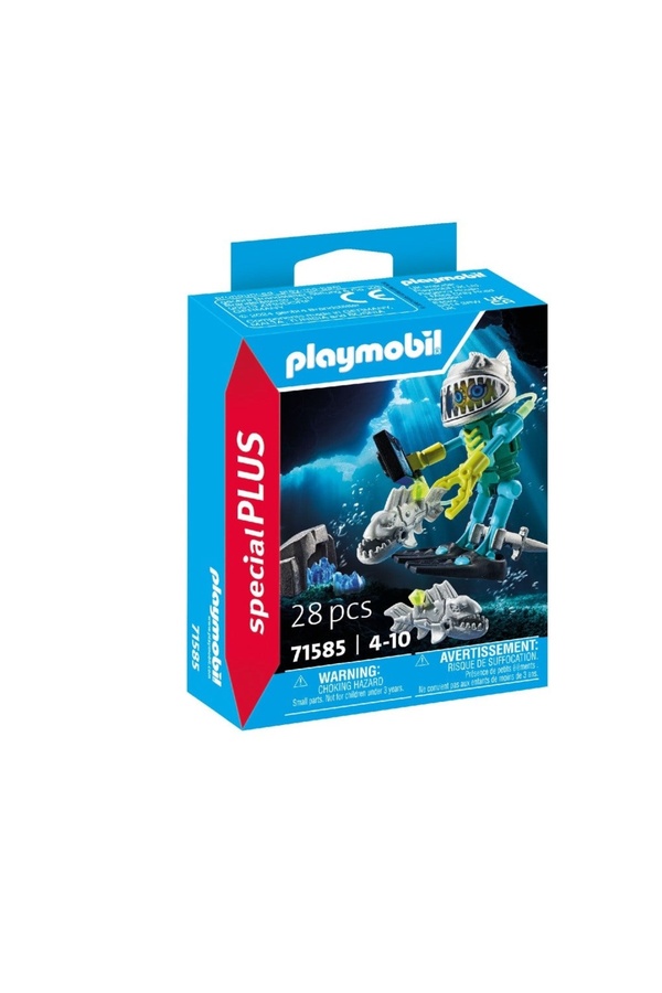 Playmobil-- Scuba robot figurine 1