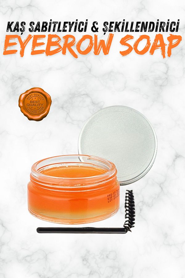 AGNESS-Eyebrow Stabilizer Soap, Styling, Nourishing Eyebrow Soap with Keratin and Vitamin E 1