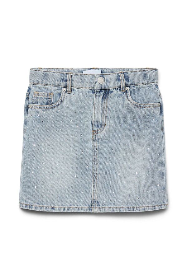 Vero Moda Girl-Jeansrock VMBLING Mittlere Taille Kurzer Rock 1