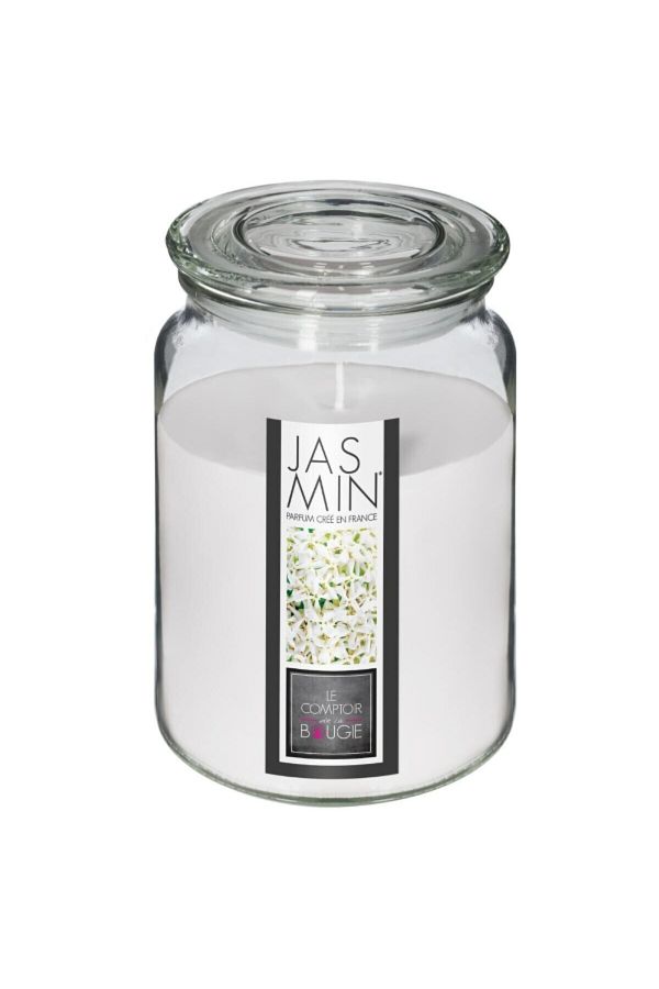 Atmosphera-Jasmine Fragrance Scented Glass Jar Candle 510g 1