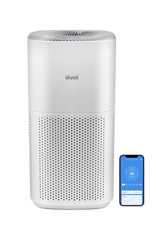 Levoit-Purificator de aer Smart Levoit Core 600S Wi-Fi, Filtru 3 in 1 True HEPA H13, Senzor Calitate Aer 1