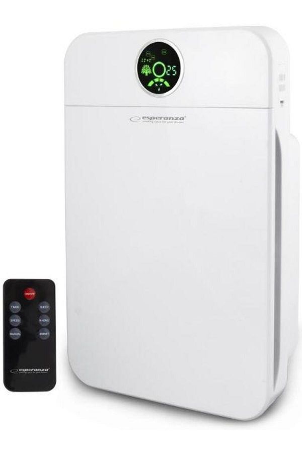 ESPERANZA-Esperanza Zephyr EHP002 Air Purifier, Coverage up to 50 sq m, Carbon Filter (White) 1