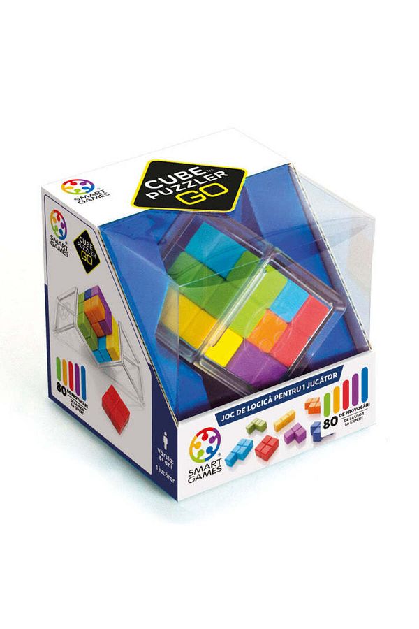 Smart Games-- Cube Puzzler Go, logic game with 80 challenges, 8+ years, English edition 1