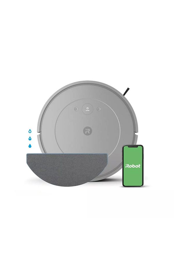 iRobot-Aspirator robot iRobot Roomba Combo Essential Y011640, Autonomie 120 minute, Recipient 0.4 l (Gri) 1