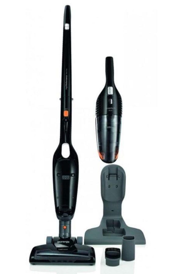 Gorenje-Aspirator vertical Gorenje SVC144FBK, 0.6 L, Autonomie 38 min (Negru) 1
