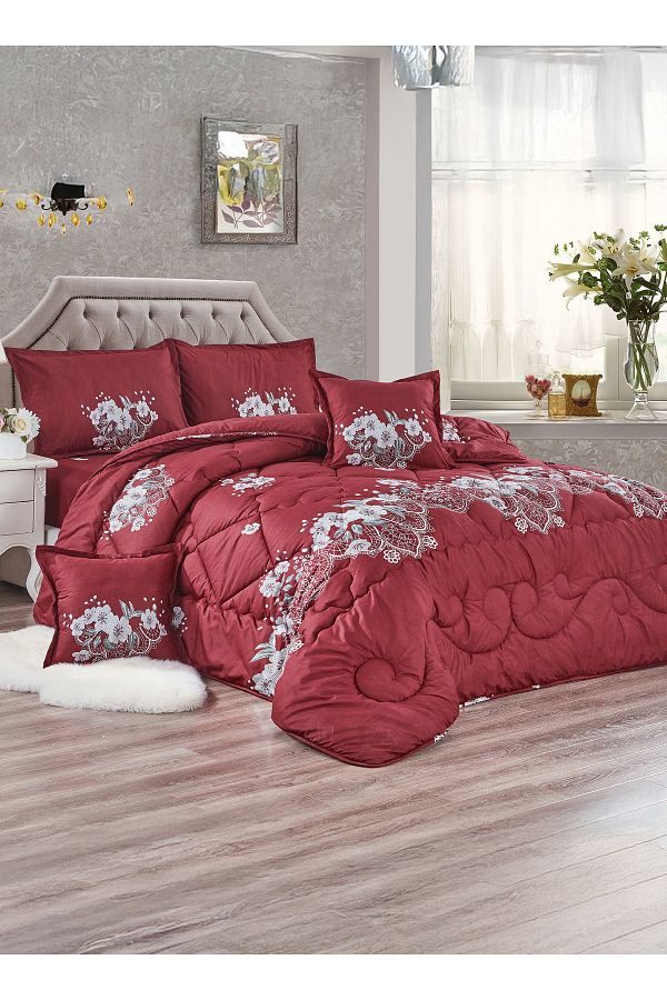 Generic-Comforter Set 4 Piece Single Size Elegant Bedspread Lightweight Comforter Suitable for All Seasons 1