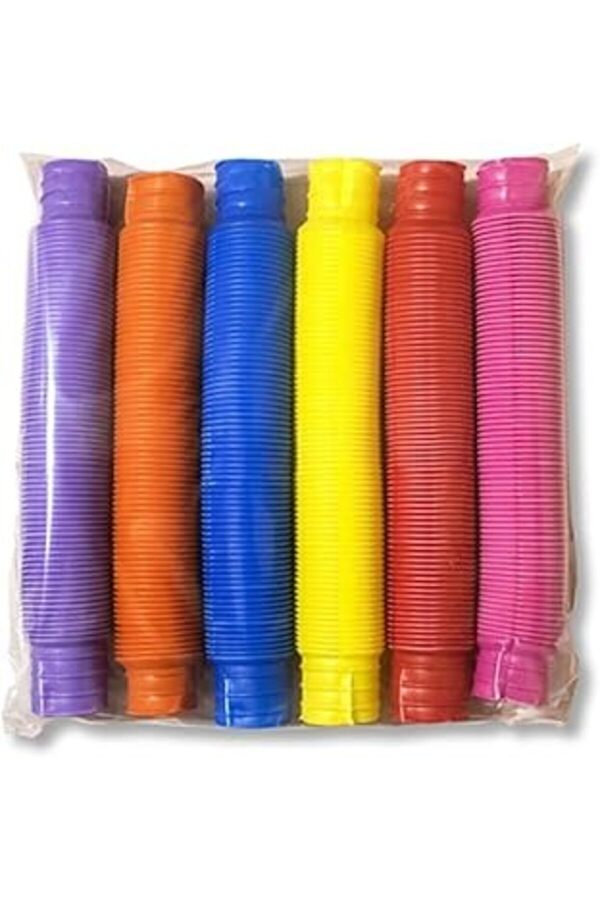 Genel Markalar 6'lı Pop Tubes Bükülebilir Eğlenceli Boru