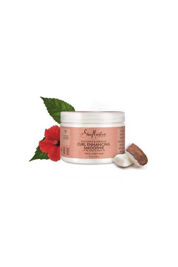Shea Moisture-SHEA-COCONUT & HIBISCUS CURL ENHANCING SMOOTHIE 12oz 1