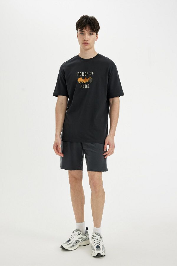 DeFacto-Basic Slim Fit Slim Leg Pocket Shorts - B8673Ax24Sm 1