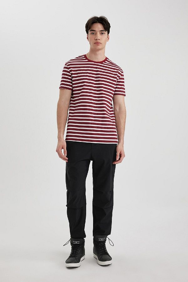 DeFacto-Flexible Banded Relax Fit Trousers - C2844Ax24Sp 1