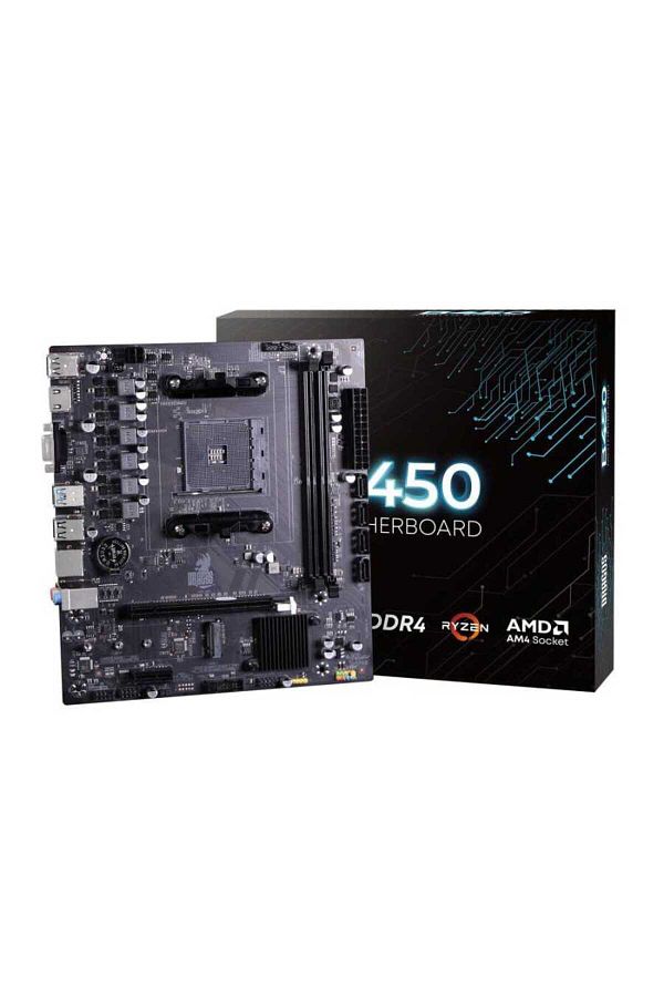 DRAGOS-Dragmode B450M Sata، M2 Ddr4 3200MHz Usb 3.0 Vga Hdmi Audio G.Lan AM4 mATX اللوحة الأم 1