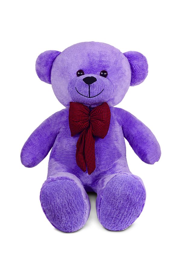 Pandamkee-80 cm Teddy Bear with Colorful Bow Tie (100% Domestic) 1