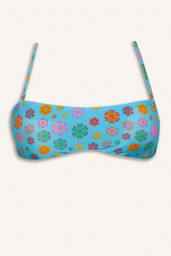 DeFacto-DeFacto Declara Floral Print Bikini Top - C5759AX24HS 1