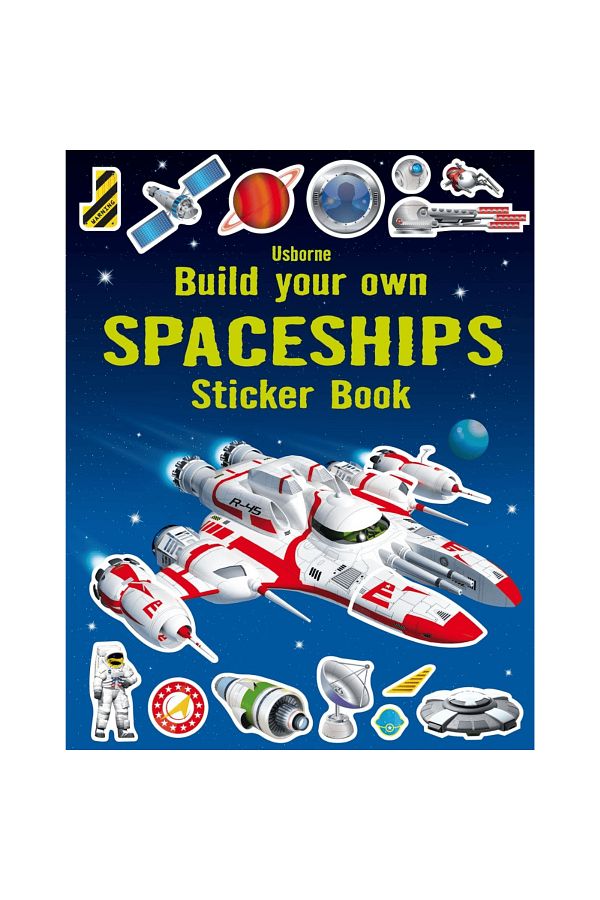 Usborne-Sticker book - Build your own Spaceships Sticker book 1