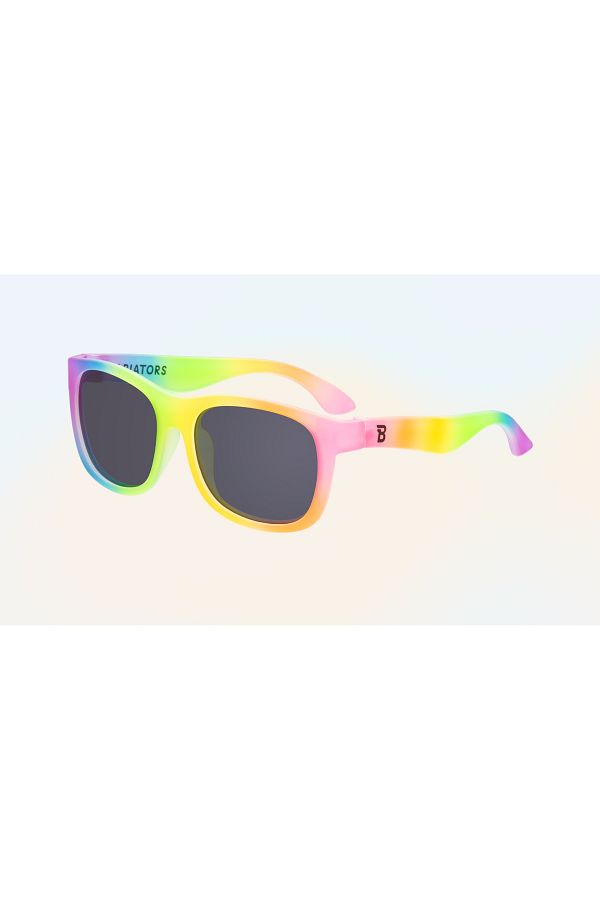 Babiators-Children's sunglasses, ultra-flexible, Babiators, Rainbow, smoked lenses, 0-2 years 1