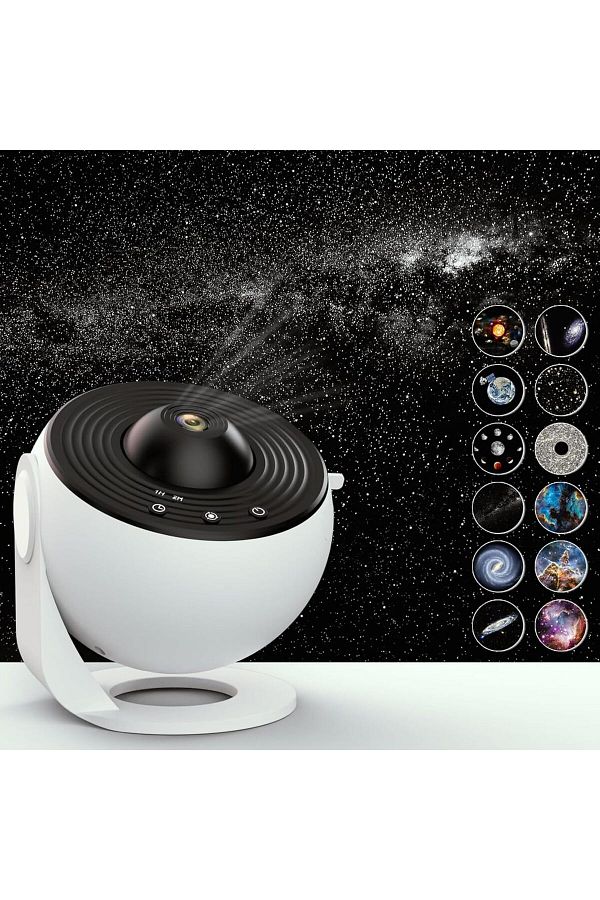 COOYA-Projector lamp, Star Projector for Bedroom, Timed 360° Rotating Nebula Projector Lamp 1