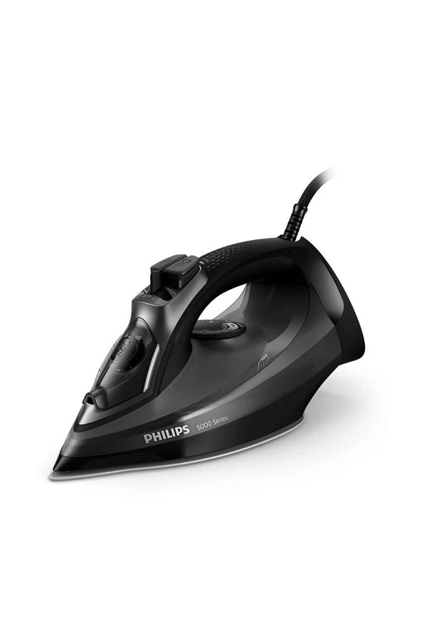 Philips-Fier de calcat Philips DST5040/80, 2600 W, SteamGlide Plus Recipient 0.32 l, Abur 45 g/min (Negru) 1