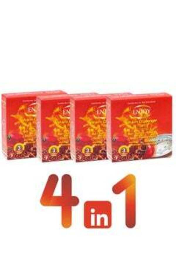 Enjoy-Enjoy Warm Challenger Pomegranate Flavored 4-Pack Premium Condoms, 12 Count 1