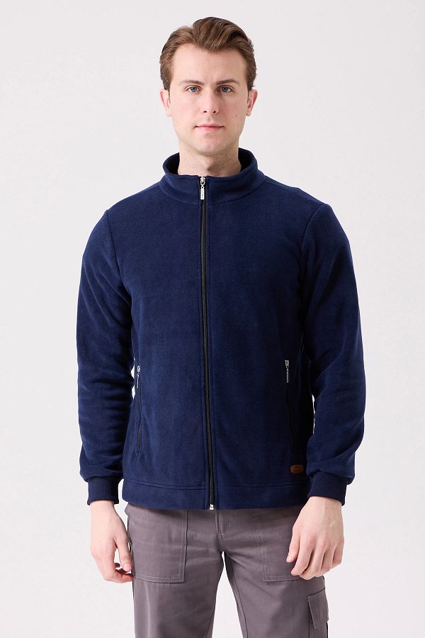 Kardelen İş Elbiseleri-Galanthus Fleece Coat Men's Zip-Up Warm Comfortable and Durable Winter Fleece 1