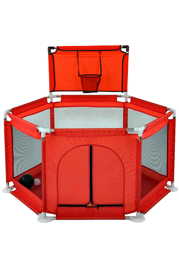 Baby Home Happy 2in1 Güvenli Bebek Ve Çocuk Oyun Alanı Oyun Parkı Oyun Matı Ve Topları