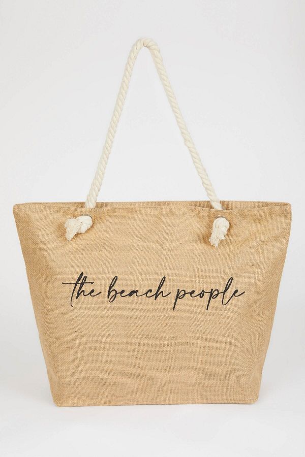 DeFacto-Damen-Strandtasche aus Stroh Z4429azns 1