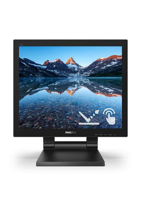 Philips-Monitor Philips Touch LED TN 17'', SXGA, 60Hz, 1ms, Display Port, HDMI, DVI, VGA, 172B9TL/00 1