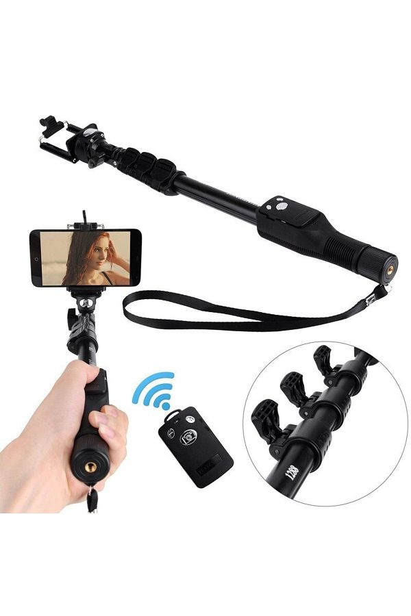 Reddax-Yunteng 1288 Bluetooth Remote Control Selfie Stick 1