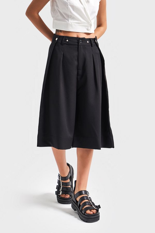 its basic-Skinty Motly Eared Pleated Turbo Racer Turkuluk Pants 1
