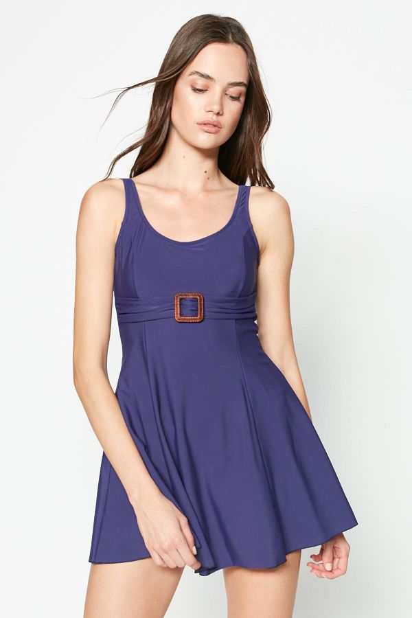 C&City-Φόρεμα Μαγιό 7546 Navy Blue 1