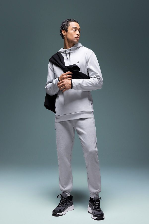 DeFacto-Flexible Elastic Jogger Sweatpants - Double Pockets, Standard Fit B4373Ax24Sp 1