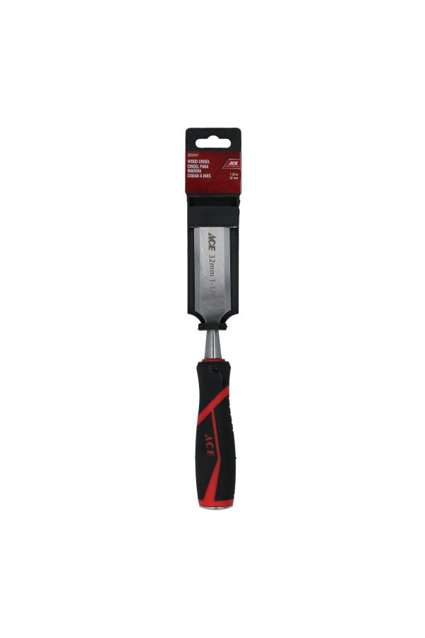 ACE-Wood Chisel with TPR Handle 32mm 1
