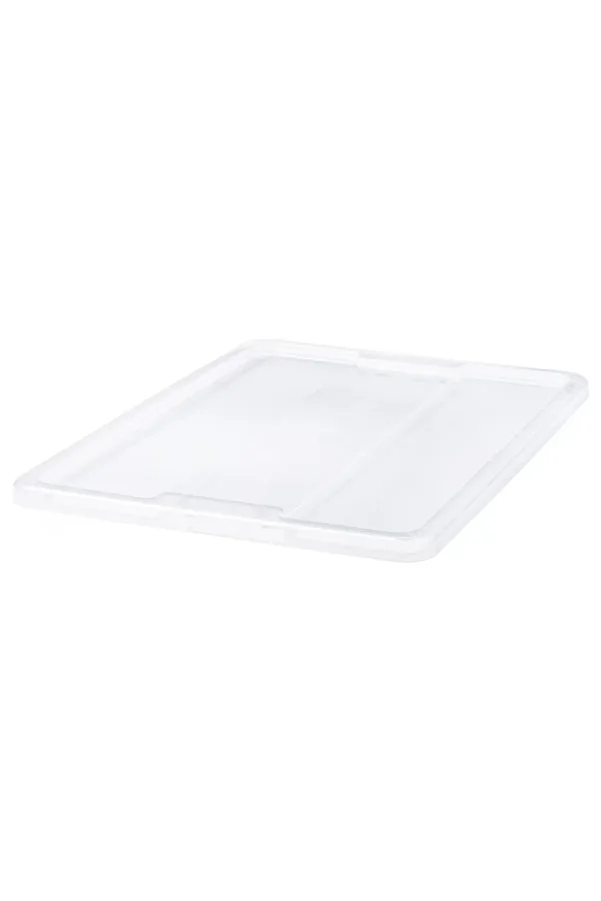 IKEA-SAMLA Transparent Lid for 45/65L Storage Box – 57x39 cm, Click Lock Design 1