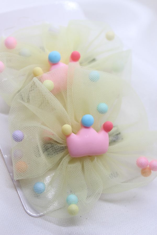 CLARİS-Princess Crown Girl's Tulle School Buckle 1