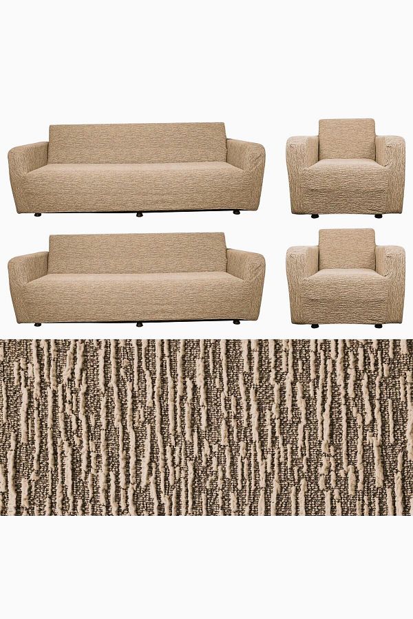 probak-Husă de canapea elastică Jacquard 3 3 1 1 |   Husa de scaun elastica |   Set huse pentru scaun 1