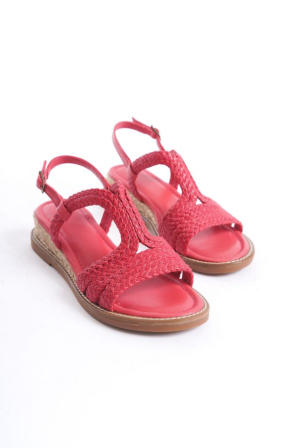Elile Shoes-Genuine Leather Heeled Sandals 35-41-42-43-44 Size 1