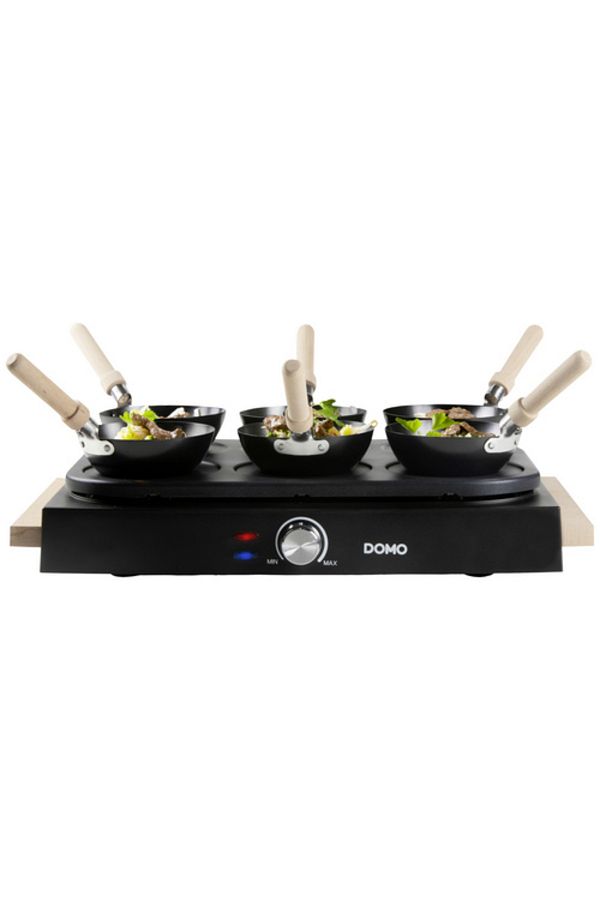 Domo-Wok Party Set 2 in 1 suitable for 6 people Domo DO8716W, 1000 W 1