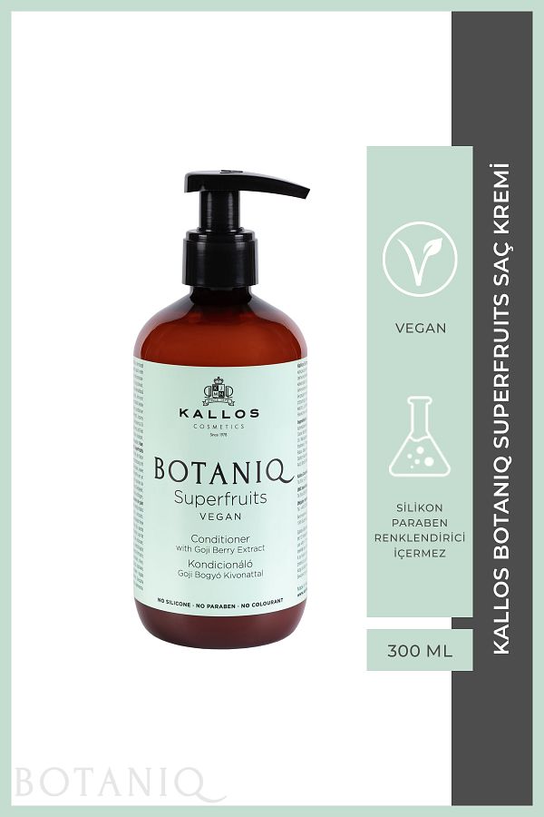 Kallos Cosmetics-Botaniq Superfruits Refreshing Vegan Conditioner with Fruit Complex 300ml 1