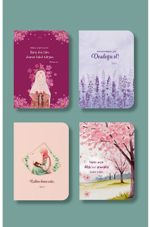 Dava Adamı Yayınları-Saye Notebook Set - A6 Notebooks 1