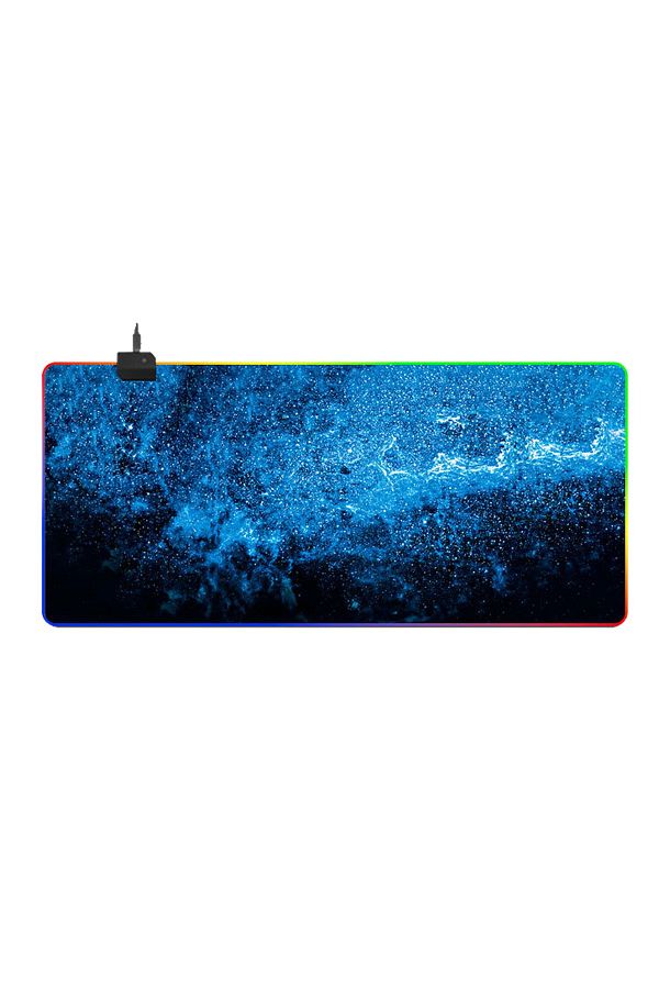 FlashHawk-RGB Gaming Mouse Pad 800*300mm Size,14 LED Modes Extended Large Table Desk Mat Mousepad 1