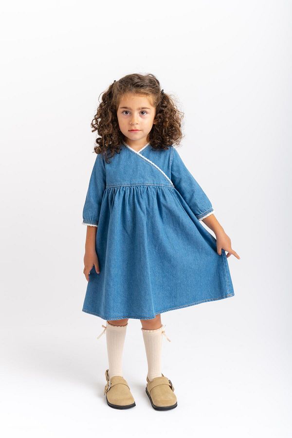 Cigit-Rochie Coppa Denim 2-7 Ani Albastru 1