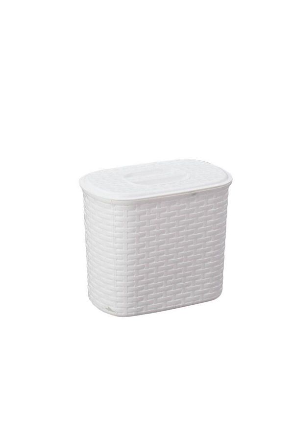 Omnipazar-Sy-4172 Large Wicker Detergent Box 10 Lt 1