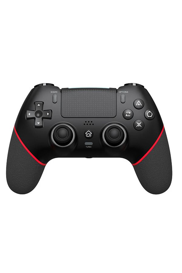 choice2-Black Red Wireless Gaming Controller 6 Axis Gyro Bluetooth Console Controller Macros Turbo Dual Vibr 1