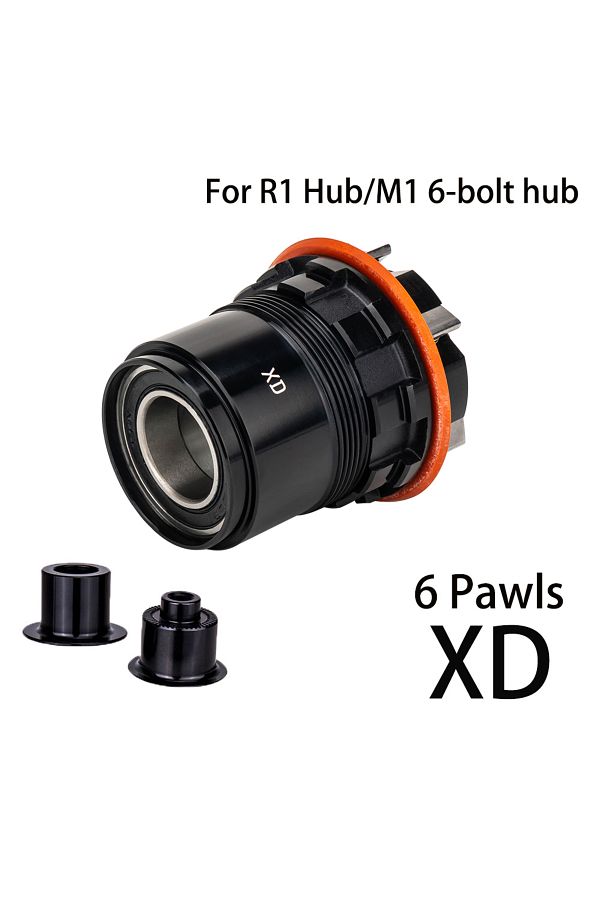 ZTTO-R1(M1) XD Driver ZTTO R1 Hub Driver M1-6bolt Hub Body XDR XD HG MS Hub Body 6 Pawls System Replaceme 1