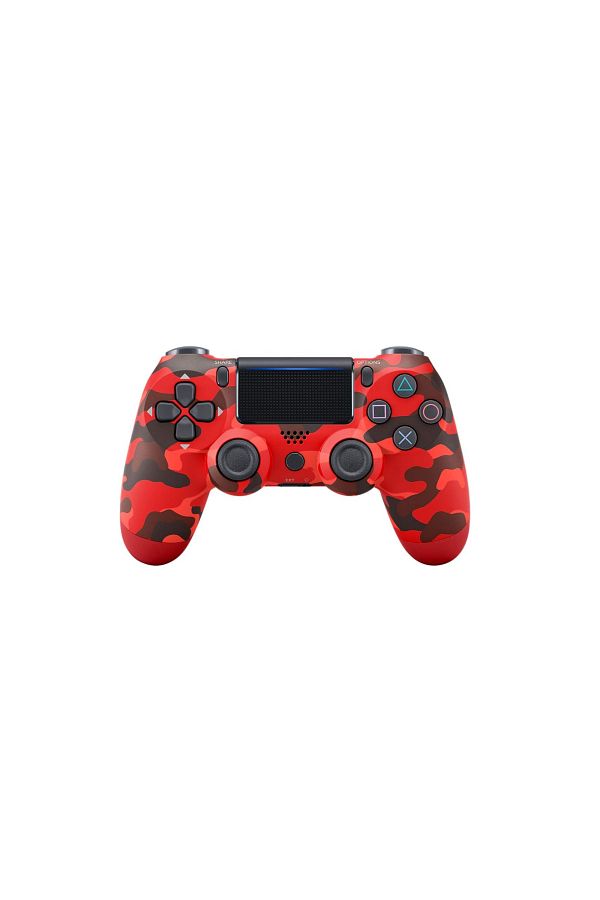 fulina-Wireless Controller for PS4,with Dual Vibration/Audio/Six-axis Motion Sensor/Game Joystick,Camo Red 1