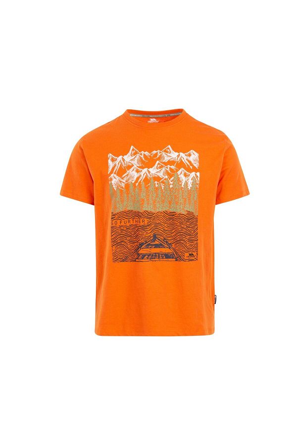 Trespass-Ανδρικό μπλουζάκι Austin - Ανδρικό μπλουζάκι Carrot Matotstr0066-25636 1
