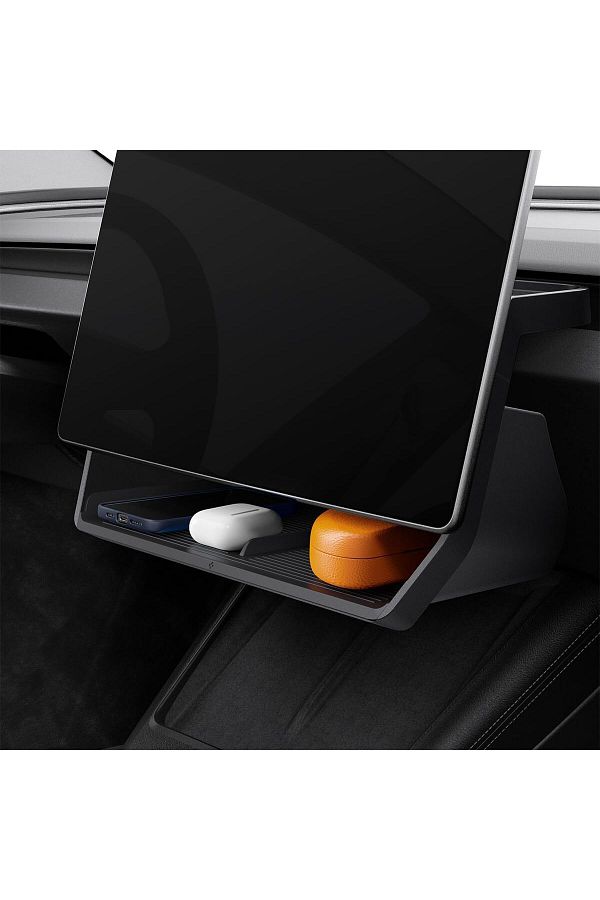 Spigen-Under Screen Storage Organizer Tesla Model Y 2025 (Juniper) and Model 3 2025/2024 (Highland) 1