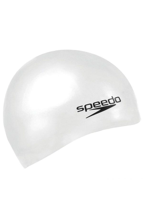 SPEEDO-Λευκό καπάκι Silc Moud 1