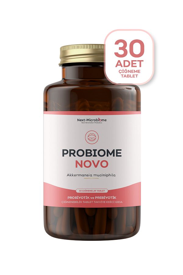 Next Microbiome-Probiome-novo Akkermansia Muciniphila - Chewing Tablet 1