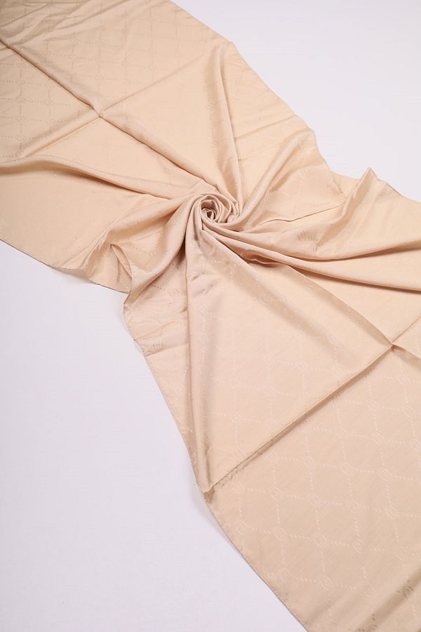 PİRAMİT-Pyramid Monogram Flush Shawl - Pattern-06 - Color-02 1